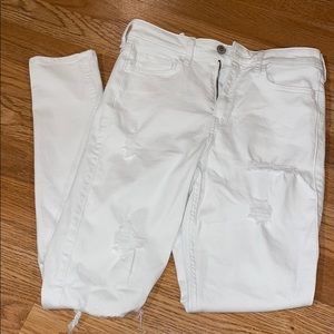 Women’s White skinny jeans